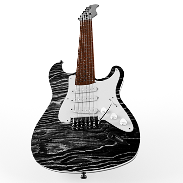 Rock your world with this electric guitar! 3D model image 1 