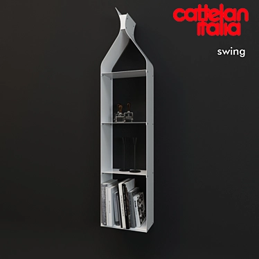 Modern Swing Chair by Cattelan Italia 3D model image 1 
