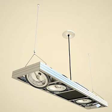 TechGlow Luminaire 3D model image 1 