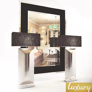 Luxury Desk Lamp 3D model image 1 