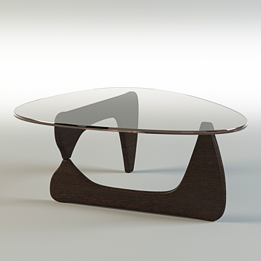 Modern Noguchi Coffee Table 3D model image 1 