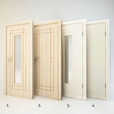 Imola 5 and Imola 5 Up Door Collection 3D model image 1 