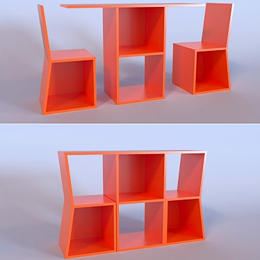 Trick — Transformer bookshelf by Sakura Adachi