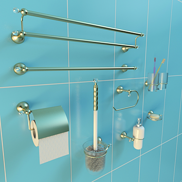 Bathroom Essentials 3D model image 1 