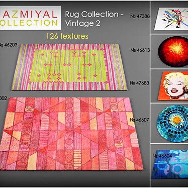 Nazmiyal Collection: Versatile Rugs 3D model image 1 