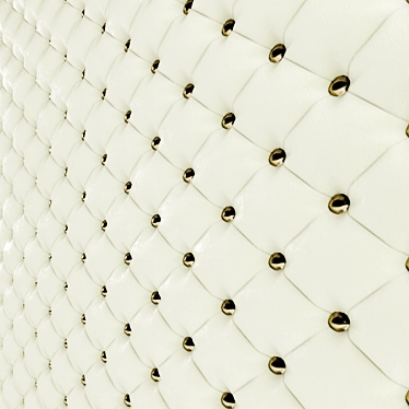 Luxurious Wall Paneling: Capitonate 
or
Elegant Capitonate Wall Finish 3D model image 1 