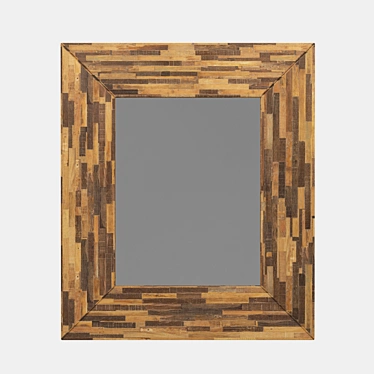 Elegant Reflection: Seguro Wall Mirror 3D model image 1 