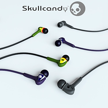 Skullcandy Smokin Buds: Ultimate Sound Experience 3D model image 1 