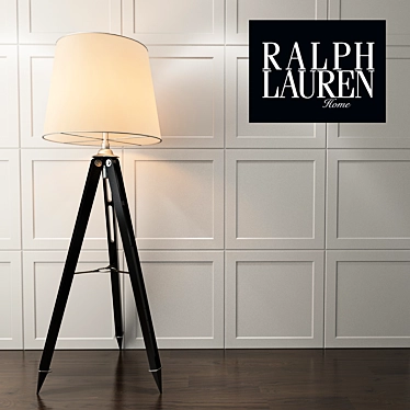 Modern Ralph Lauren Floor Lamp 3D model image 1 