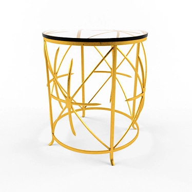 Modern Glass Coffee Table 3D model image 1 