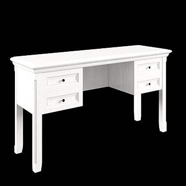 Classic Vanity Table 3D model image 1 