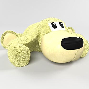 Fancy Toys Soft Dog Toy 3D model image 1 