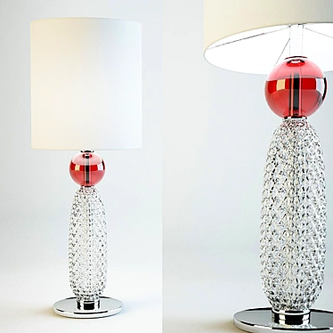 Elegant Havana Table Lamp 3D model image 1 