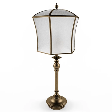 Chinese Table Lamp 3D model image 1 