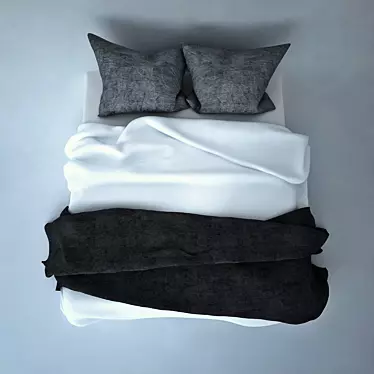 Dreamy Comfort Linens 3D model image 1 