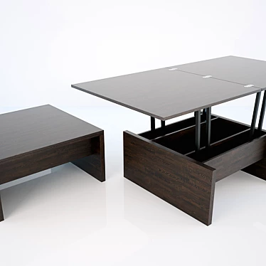 ZEGEN Transforming Table 3D model image 1 