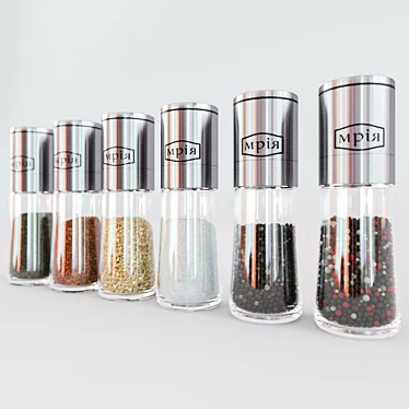 Mriya Herb & Spice Mill 3D model image 1 