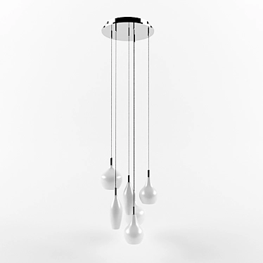 Minimalist Pendant Light by Lightstar 3D model image 1 