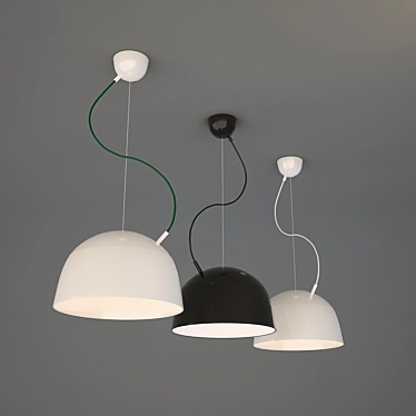  Muuto-Plugged Pendant Light 3D model image 1 