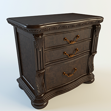 Saltonstall Bedside Table 3D model image 1 