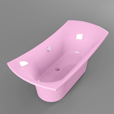 BEL CANTO 1800 - Luxury Freestanding Bathtub 3D model image 1 