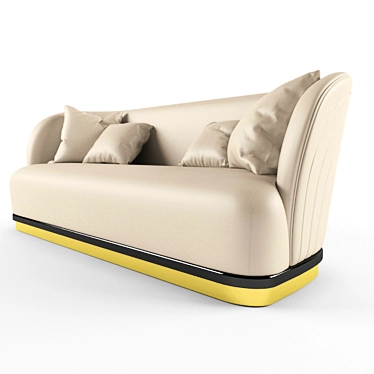 Rainbow Dream Sofa 3D model image 1 