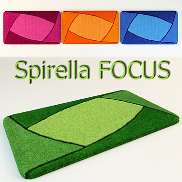 Spirella Focus Bath Mats 3D model image 1 