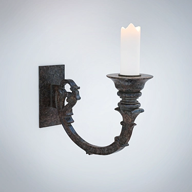 forged candlestick