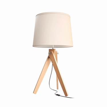 Elegant Bernal Table Lamp 3D model image 1 