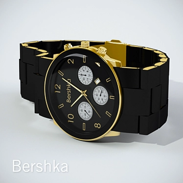 Trendy Bershka Watch: True Style 3D model image 1 