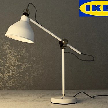 Industrial Style Work Lamp 3D model image 1 