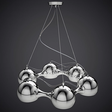 Rainbow Cottbus Chandelier 3D model image 1 