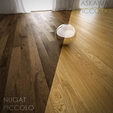 Barlinek Pure Line Parquet Collection: 4 Types, MultiTexture+FloorGenerator 3D model image 1 