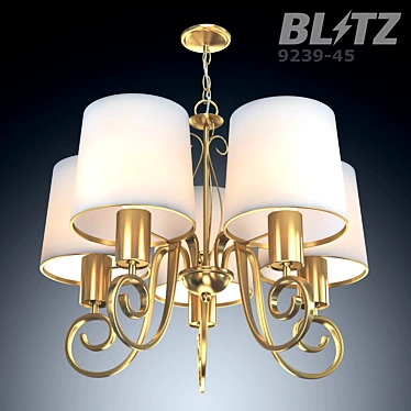 Blitz Hanging Chandelier 9239-45 3D model image 1 