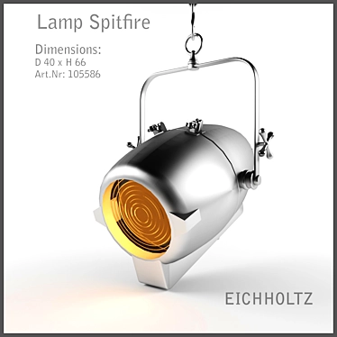 EICHHOLTZ SPITFIRE Lamp 3D model image 1 