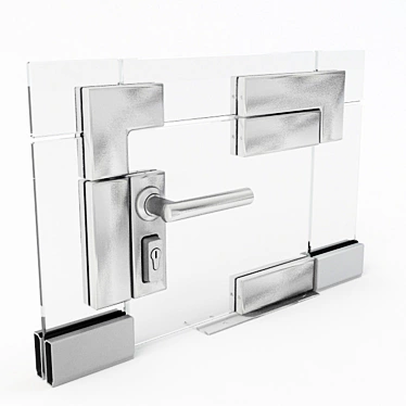 Glass Door Accessories 3D model image 1 