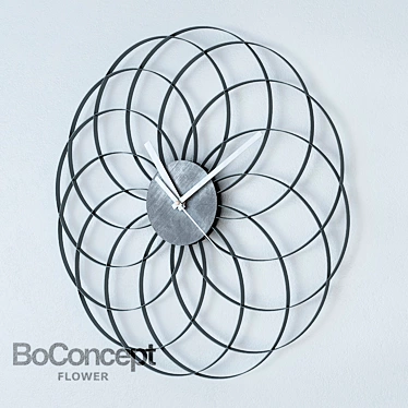 Boconcept Flower Wall Clock 3D model image 1 