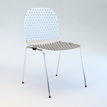 Perforated chair