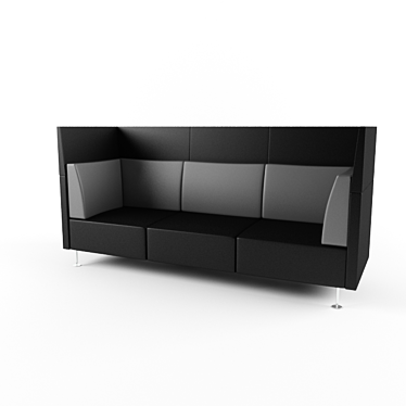 Modular Sedus Sofa 3D model image 1 