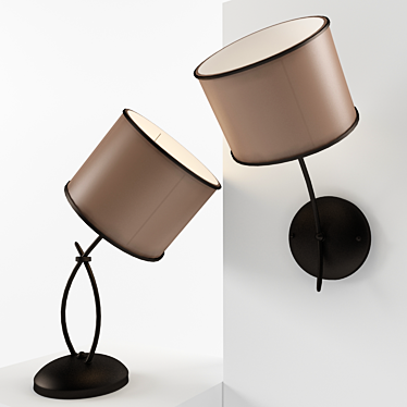  Polish NAMAT Lamps: Elegant Lighting 3D model image 1 