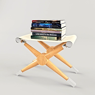 Bookshelf Chair 3D model image 1 