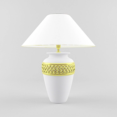 Timeless Elegance: Classic Living Room Lamp 3D model image 1 