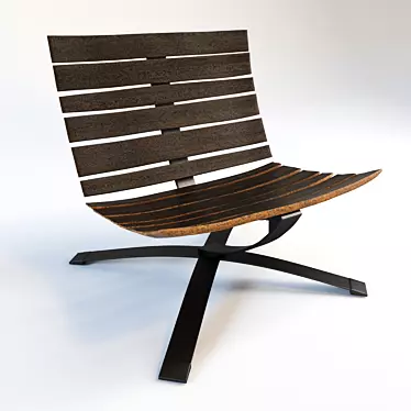 Eco Chic Bilge Lounge Chair 3D model image 1 