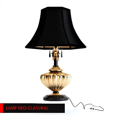 A lamp in the neoclassical style 3D model image 1 
