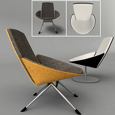 Mobem Chair: Lippi O/Lippi L 3D model image 1 