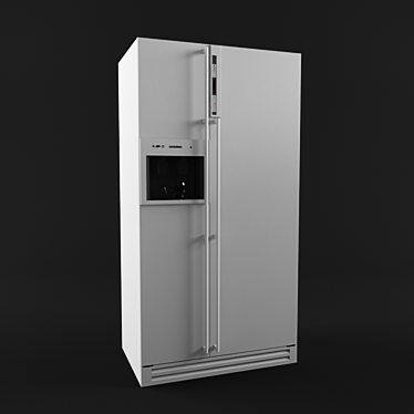 German Made Gaggenau Fridge 3D model image 1 