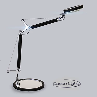 Modern Odeon LED Desk Lamp 3D model image 1 