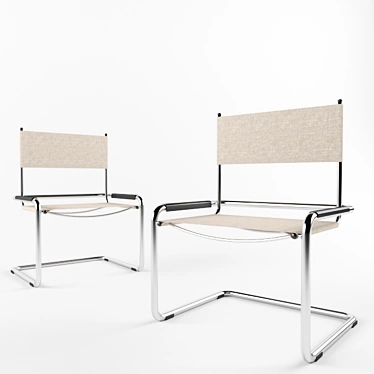 ErgoComfort Office Chair 3D model image 1 