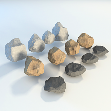 Premium Stone Models 3D model image 1 