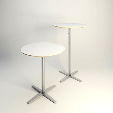 BILSTA IKEA High & Low Stools 3D model image 1 